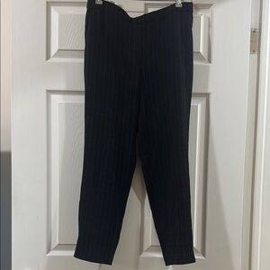 Theory Trecca Pull on Pant in checked crepe